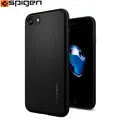 Schutzhülle für iPhone SE 2022/2020 / 8 / 7 Spigen Case Cover Futeral Schwarz