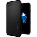 Schutzhülle für iPhone SE 2022/2020 / 8 / 7 Spigen Case Cover Futeral Schwarz
