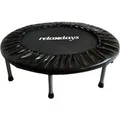 Relaxdays Indoor Trampolin Stahl Kunststoff Polyester Schwarz Klappbar Rutschfest 95 cm 7,4 kg