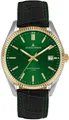 Jacques Lemans Quarzuhr Derby 50-4W, Armbanduhr, Damenuhr, analog, Datum, Lederarmband