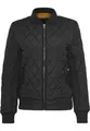 Urban Classics Damen Jacke, Steppjacke, Schwarz, XS