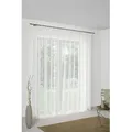 Wirth Vorhang Chloé (1 St), Faltenband, halbtransparent, Store weiß 300 cm x 175 cm