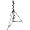 Manfrotto 087NW Stativ Wind-Up Silber 3-teilig