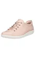 Ecco Soft 2.0 Tie (leichte und flexible Sohle) hellrosa Damen Sneaker