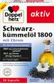 Doppelherz Schwarzkümmelöl 1800 - Mit Chrom als Beitrag zur 50.8 g (1er Pack)