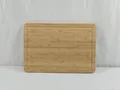 Blumtal Schneidebrett XXL 100%Bambus antiseptisches Holz Brett mit Saftrille