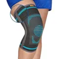 Medosan Kniebandage Kniebandage, elastisch mit Stabilisatoren L
