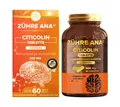 Zühre Ana® Citicolin-500 mg 60 Tabletten-Nahrungsergänzungsmittel mit Vitamin B12 Kapseln