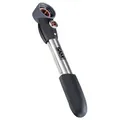 Federgabel-/Dämpferpumpe SKS SAM AV, 270mm, silber/schwarz, mit Manometer