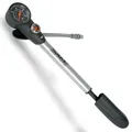 SKS GERMANY SAM Dämpferpumpe (Luftpumpe für AV-Ventile, Präzisionsmanometer, drehbarer Schlauchanschluss, Druckreduzierventil, max. Druck: 25 bar/360 PSI)