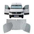 Marvix Thermo-Innen-Kabinen-Scheibe Premium 9-lagige Fensterabdeckung für VW Crafter/Grand California & Man TGE ab 2018 Wohnmobil-Campervan-Isolierungs-Sonnenschutz