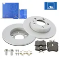ATE 24.0109-0123.1+13.0460-2894.2 2X BREMSSCHEIBE + 4X BREMSBELÄGE FÜR VW GOLF