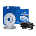 ATE Bremsscheiben + Bremsbeläge vorne für SEAT SKODA VAG, Hinterachse
