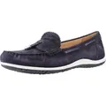 Geox Vega Moc Bootsschuhe Blau EU 36 Frau Blau EU 36 - Blau - 36