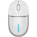 Canyon On Click 24 - 2in1 wireless optical mouse Bluetooth / 2.4 GHz - 1 -200 dpi - battery (Kabellos) (CNS-CMSW24W)