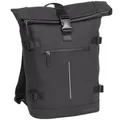 William - Riverside Rolltop Rucksack schwarz