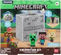 Paladone Minecraft Offiziell lizenziertes Ausgrabungs-Set für Kinder, Gamer-Deko