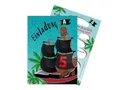 Limonia 12 Einladungskarten zum 5. Kindergeburtstag Motto Feier Fest Einladung Set Geburtstag Mädchen Kinder Jungs Jungen Boys Teenies Unisex Piraten Schatz Abenteuer Erlebnis Piratenschiff
