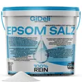 GiDeli Epsom salz 20 kg im Eimer - Bittersalz für Entspannendes Fußbad und Körperpeeling – Regenerierendes Badesalz für die Muskeln – Magnesiumhaltig auch für die Gartenpflege Geeignet