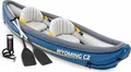 INTEX 68389N Kajak Wyoming C2 2-Personen Schlauchboot 302x89x53cm inkl. Paddel