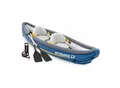 INTEX 68389N Kajak Wyoming C2 2-Personen Schlauchboot 302x89x53cm inkl. Paddel