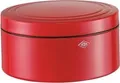 WESCO Gebäckdose Classic Line | Vorratsdose 4 Liter | Retro Design | luftdicht | Metall | rot-orange