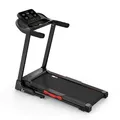 JASPORT L4 Laufband klappbar – 3.0 PS DC-Motor, bis 14 km/h, 3-Stufen Steigung, 1100×430 mm Lauffläche, LED, Bluetooth, App, 100 kg Belastbarkeit - Schwarz