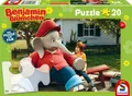 Schmidt-Spiele 56275 Kinderpuzzle Benjamin Blümchen - Ferien im Zoo