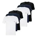 BOSS T-Shirt für Herren, 984 Schwarz/Marineblau/Weiß, Medium