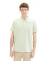 TOM TAILOR Herren 1031006 Basic Piqué Poloshirt, 35169 - Tender Sea Green, L