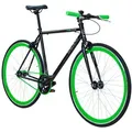 Galano Singlespeed Blade, 1 Gang, ohne Schaltung, Fixie Fahrrad Singlespeed Damen Herren 165 - 195 cm retro Urban Bike 53 cm