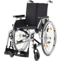 Leichtgewichtrollstuhl Pyro light silber-metallic>>>>SB 52 cm