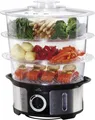 Eta STEAMPOT Dampfgarer Schwarz-Transparent