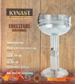 Säulengrill Edelstahl 69 cm hoch Holzkohlegrill Holzkohle KYNAST Grill Rundgrill