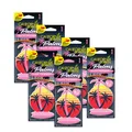 6x CALIFORNIA SCENTS Palm-Lufterfrischer Shasta Strawberry 1 Stück