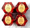 HEM Räucherkegel Backflow mit Loch Rote ROSE  4x40 Stück (gesamt 160)