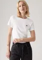 T-Shirt "ESSENTIAL HM SS TEE", Gr. L (40), weiß