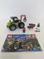 Lego 60181 Forsttraktor KOMPLETT Lego City Trecker Forstschlepper Waldfahrzeug
