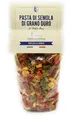 LA TRAFILATA Cuoricini tricolore - Herz Nudeln - Nudeln in Herzform 4x 500g