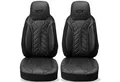 BREMER SITZBEZÜGE Autositzbezug für Adria Coral Adriatik Silver (DPL504), Set, 2-tlg., Schonbezüge Sitzbezüge Fahrer und Beifahrer, in Schwarz