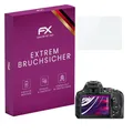 atFoliX Glasfolie kompatibel mit Nikon D5600 Panzerfolie, 9H Hybrid-Glass FX Schutzpanzer Folie