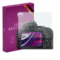 atFoliX Glasfolie für Nikon D5600 Panzerfolie 9H Schutzpanzer Displayschutzfolie