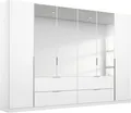 rauch Drehtürenschrank Kleiderschrank Schrank Ankleide Garderobe Schlafzimmerschrank MEMPHIS (Breiten: 181/225/270 cm, Höhe 210 cm) mit Spiegel und Schubladen, viel Stauraum MADE IN GERMANY