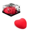 TRENDHAUS 967930 - XXL Anti-Stress Squeeze Super Heart, ca. 15 x 13,5 x 8 cm, Squishy in Herz-Form, Stressball für Kinder und Erwachsene