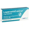 Loperamid Axicur 2 mg Tabletten 10 ST