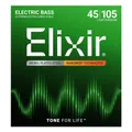 Saiten E-Bass Elixir Nanoweb Medium XLong-scale .045-105 Bass Saiten NEU
