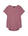 VERO MODA Damen Vmbella Ss Top WVN Ga Noos T-Shirt, Mesa Rose, M