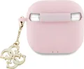 Guess GUA4LECG4P Apple AirPods 4 Gehäuse Silikon 4G Charme rosa