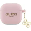 Schutzhülle für Pods 4 Guess Case Cover Tasche Etui Futeral Rosa