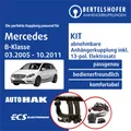 Für MERCEDES B-Klasse Typ W245 03.2005-10.2011 AHK abn +13pol sp. E-Satz NEU TOP